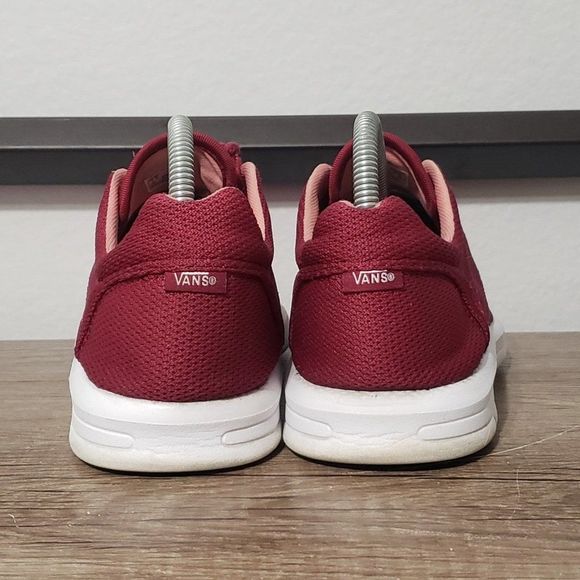 Vans ISO 1.5 Women's Skate Shoes Size 9 Burgundy - Picture 4 of 8